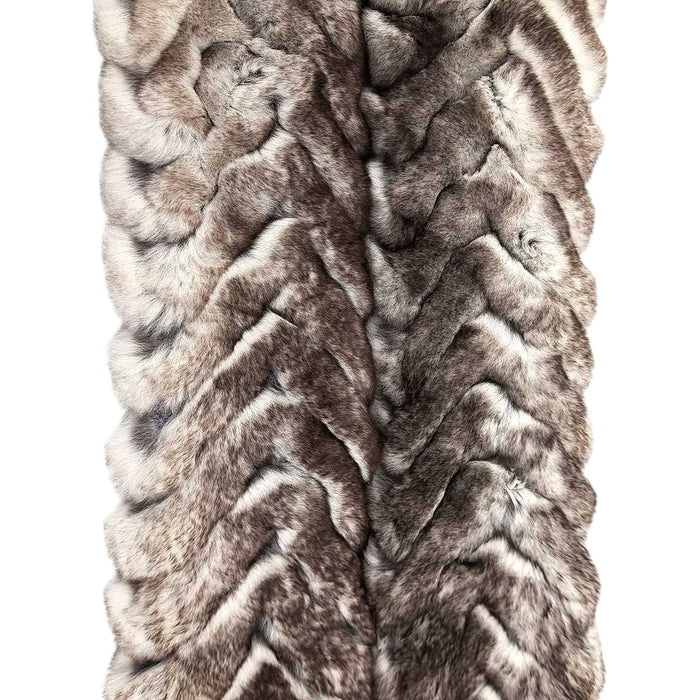 CHANEL 
COCO CC ロゴ カシミヤ ファー 
ココマーク オリラグ マフラー