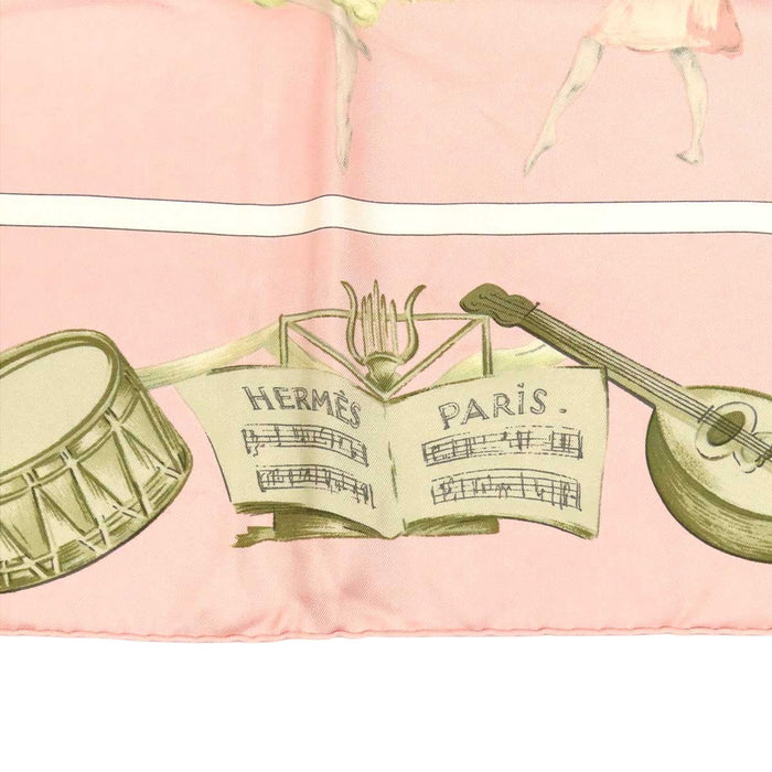 HERMES 
Silk Large Ballerina 
Carré 90 LA DANCE The Dance Scarf