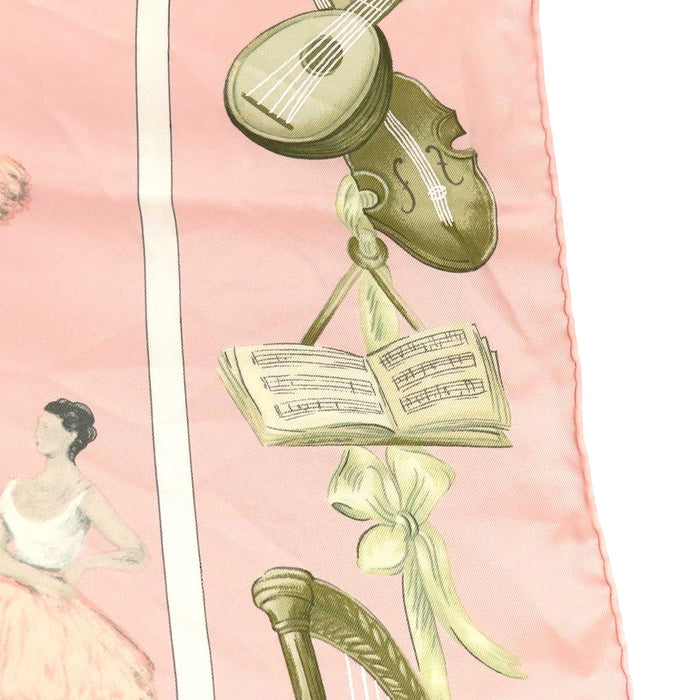 HERMES 
Silk Large Ballerina 
Carré 90 LA DANCE The Dance Scarf