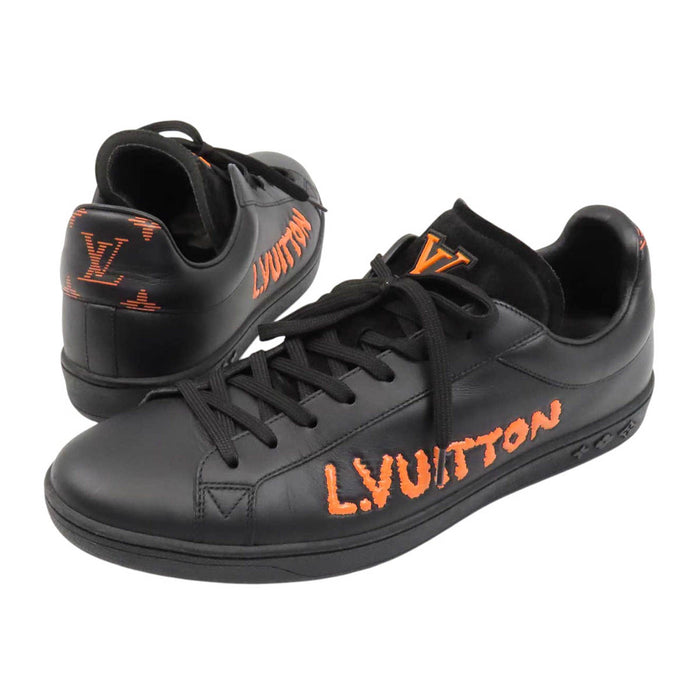 LOUIS VUITTON 
LV ロゴ ローカット レザー レースアップ 
ルクセンブルグ サモトラケ ライン スニーカー