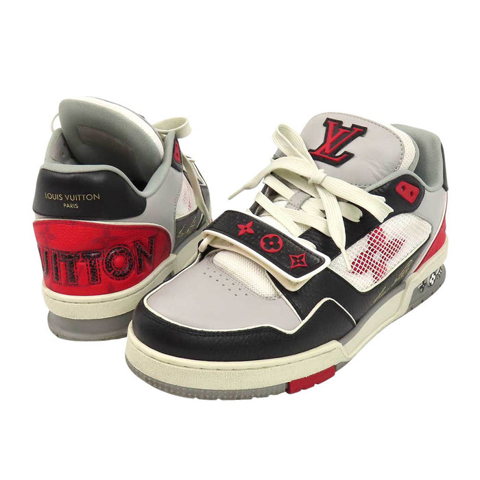 LOUIS VUITTON 
LV Logo Leather 2023 Low-Top Lace-Up 
LV Trainer Sneakers 
Monogram