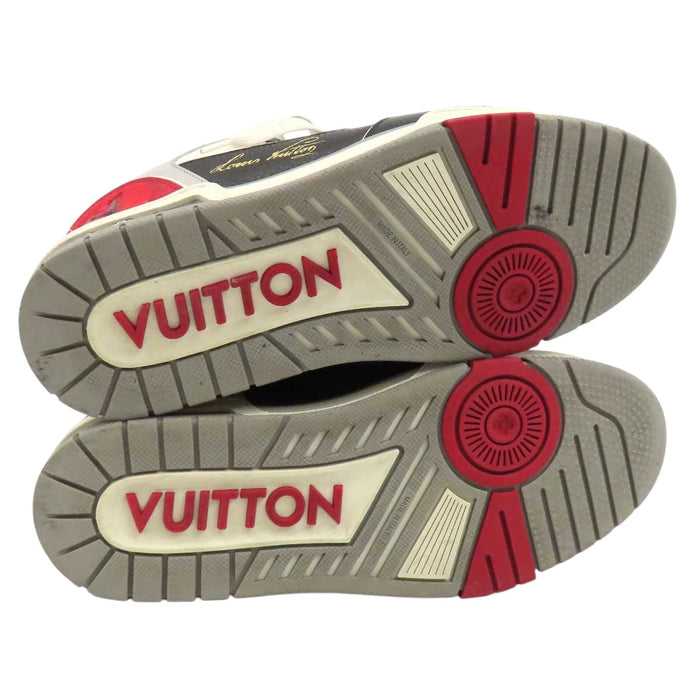 LOUIS VUITTON 
LV Logo Leather 2023 Low-Top Lace-Up 
LV Trainer Sneakers 
Monogram