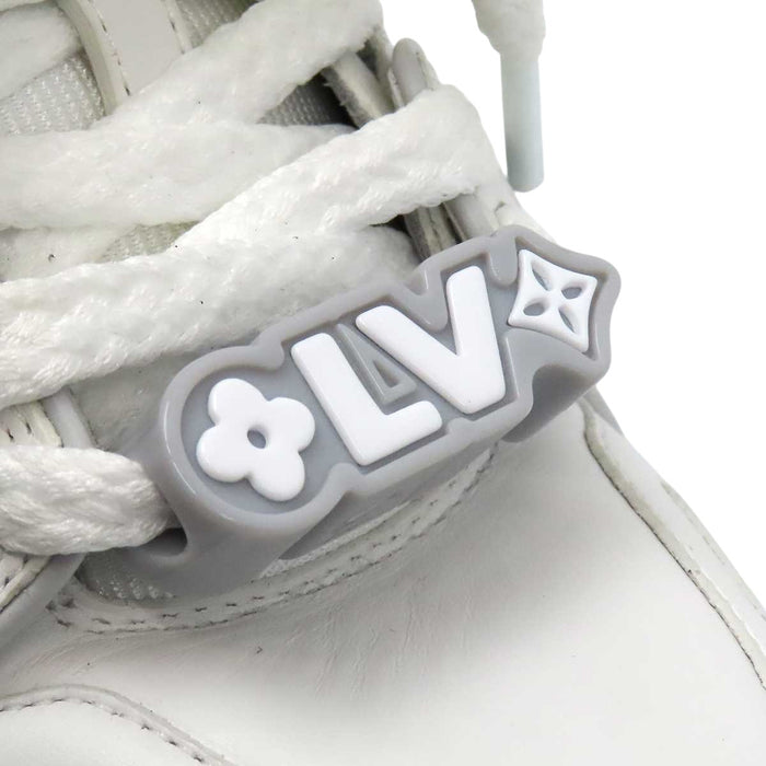 LOUIS VUITTON 
ロゴ レザー 2024年製 レースアップ 
LV トレイナー マキシ スニーカー