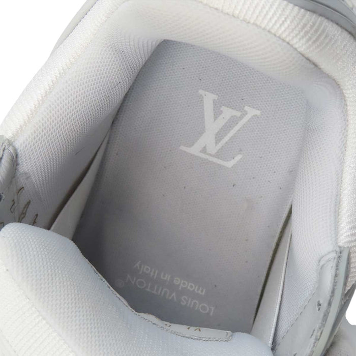 LOUIS VUITTON 
ロゴ レザー 2024年製 レースアップ 
LV トレイナー マキシ スニーカー