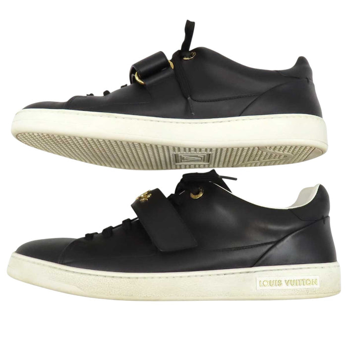 LOUIS VUITTON 
LV ローカット レザー レースアップ 
フロントロー ライン スニーカー