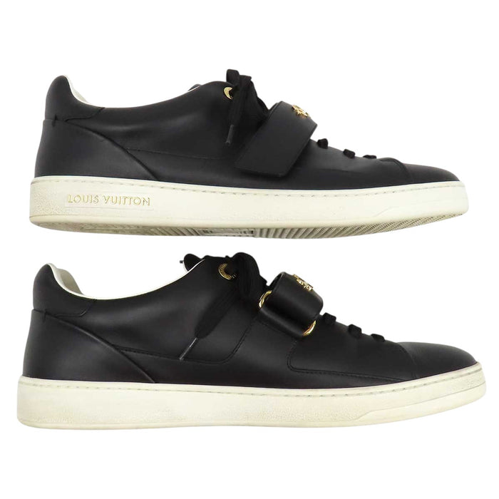 LOUIS VUITTON 
LV ローカット レザー レースアップ 
フロントロー ライン スニーカー