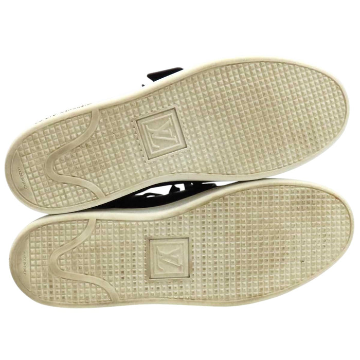 LOUIS VUITTON 
LV ローカット レザー レースアップ 
フロントロー ライン スニーカー