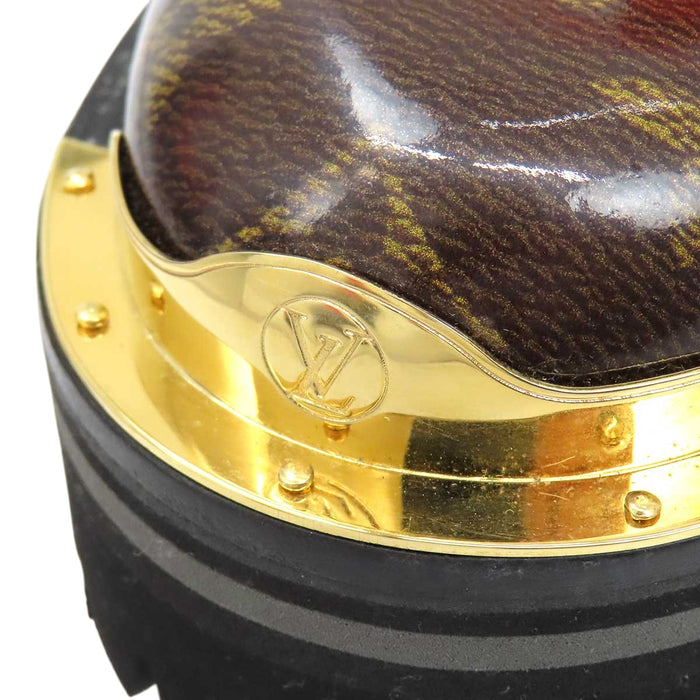 LOUIS VUITTON 
LV ロゴ 
グレーズ アウトランド ライン アンクルブーツ 
モノグラム