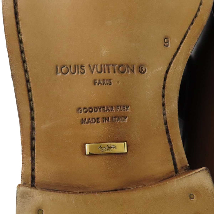 LOUIS VUITTON 
レザー 
LV フレックス ライン ローファー 
モノグラム