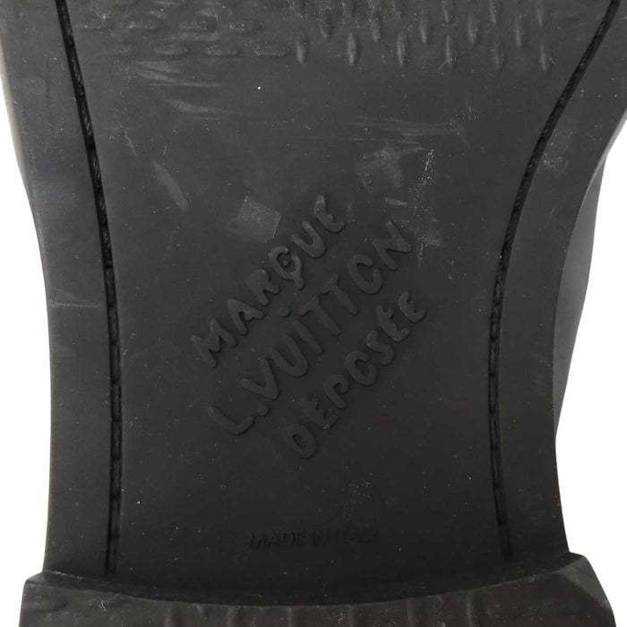 LOUIS VUITTON 
Logo Leather 
LV Dandy Line Loafers