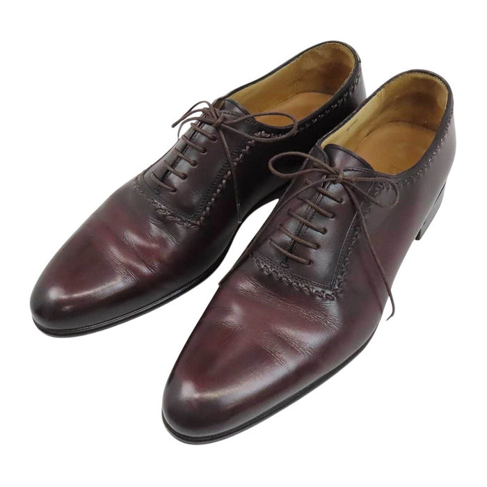 Berluti 
レースアップ プレーントゥ パティーヌ 
フィルダリアーヌ レザー シューズ
