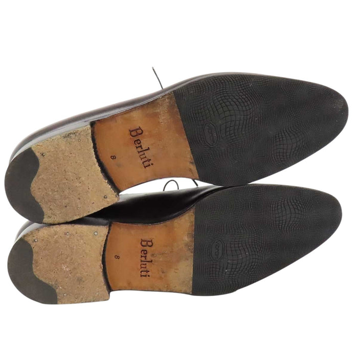 Berluti 
レースアップ プレーントゥ パティーヌ 
フィルダリアーヌ レザー シューズ