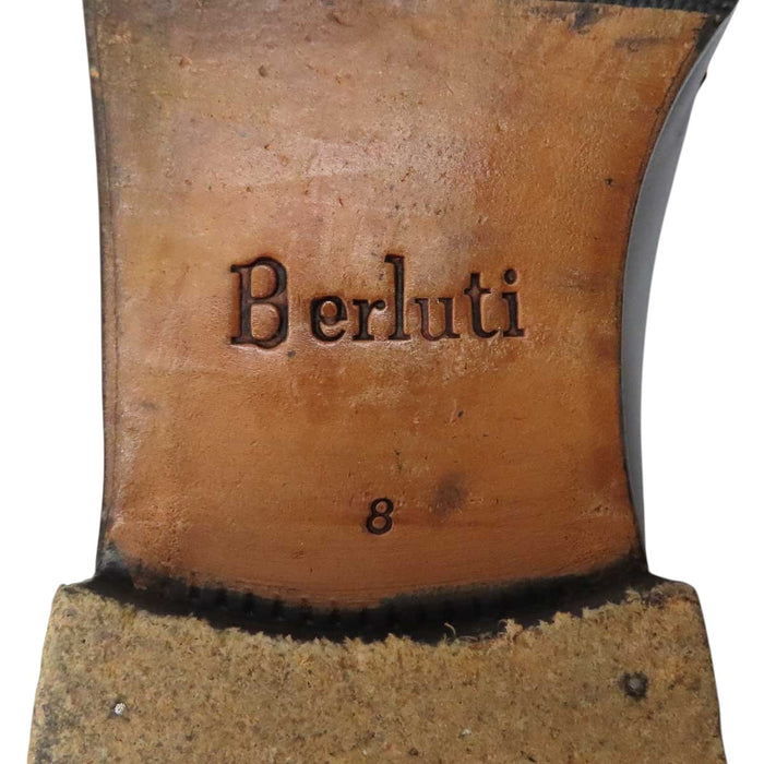 Berluti 
レースアップ プレーントゥ パティーヌ 
フィルダリアーヌ レザー シューズ