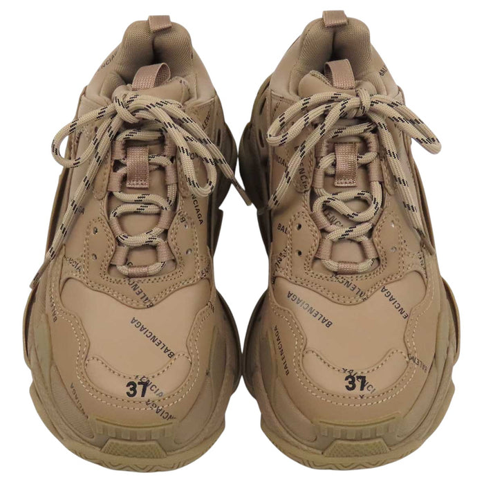 BALENCIAGA 
トリプルS ロゴ レザー レースアップ 
Triple S スニーカー