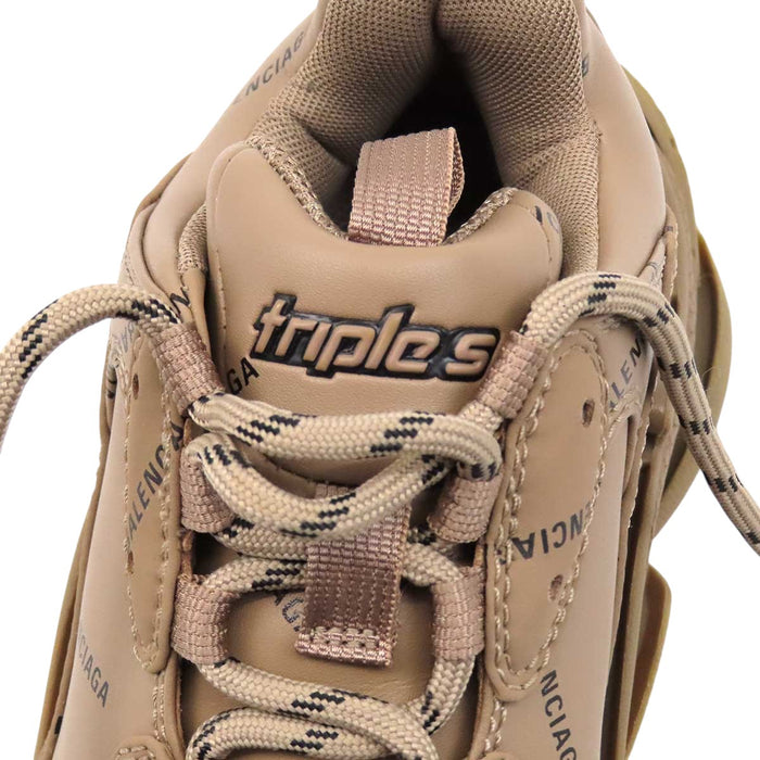 BALENCIAGA 
トリプルS ロゴ レザー レースアップ 
Triple S スニーカー