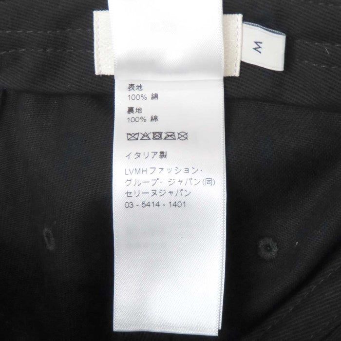 CELINE 
ロゴ エンブロイダリー コットン 
リシュリュー キャップ
