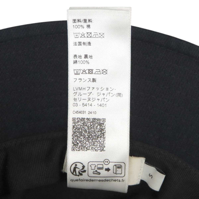 CELINE 
ロゴ エンブロイダリー コットン 
トリオンフ バケットハット