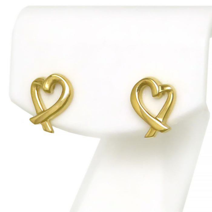 TIFFANY&Co. 
ラビングハート ピアス