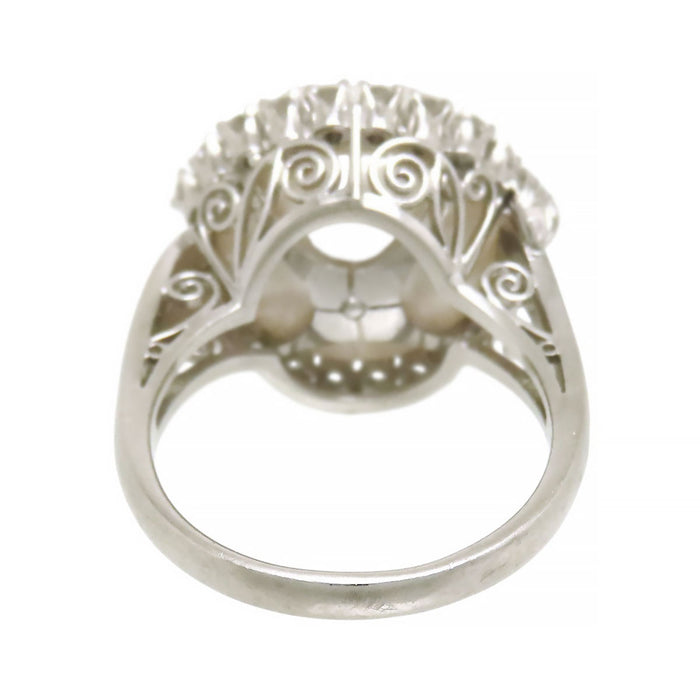 MIKIMOTO South Sea Pearl Diamond Ring