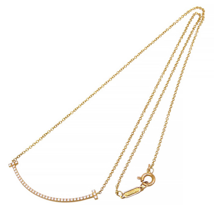 TIFFANY&Co. 
Tスマイル ネックレス ダイヤモンド スモール