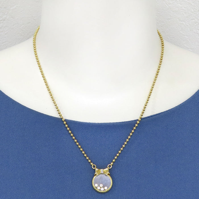 Chopard 
Happy Diamonds Ribbon Necklace