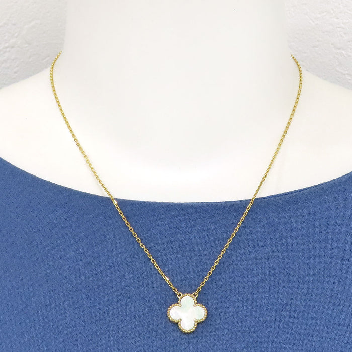 Van Cleef & Arpels 
Vintage Alhambra Necklace