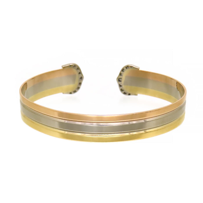 CARTIER 
2C bracelet serti de diamants
