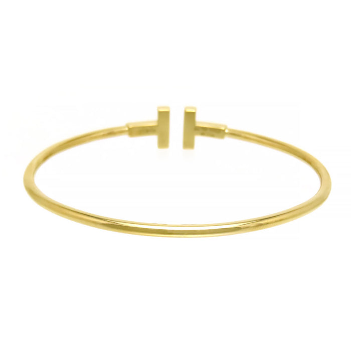 TIFFANY&Co. 
Tワイヤー ダイヤモンド ターコイズ ブレスレット