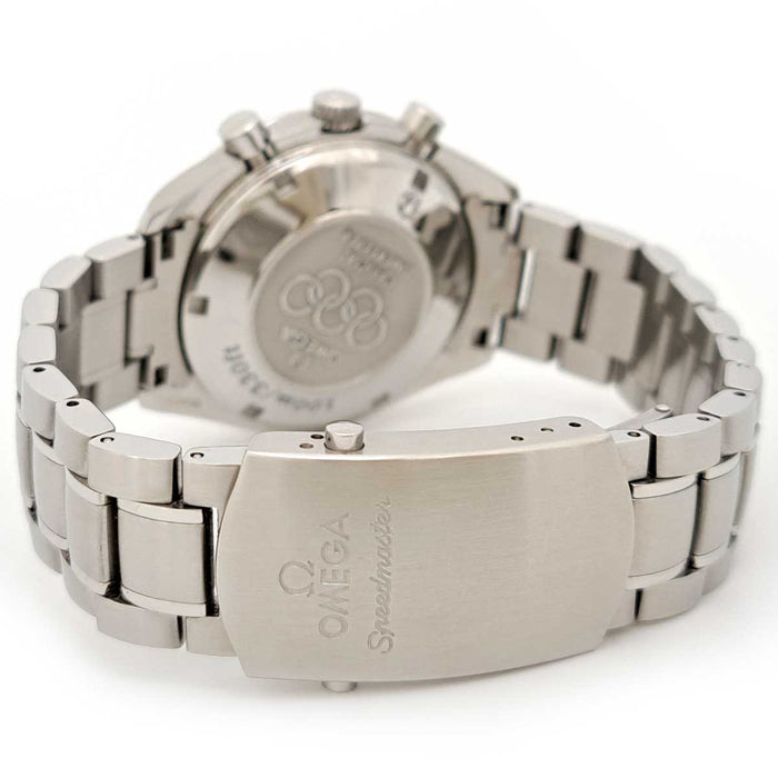 OMEGA 
Speedmaster Date Collection olympique 
avec boîte et papiers