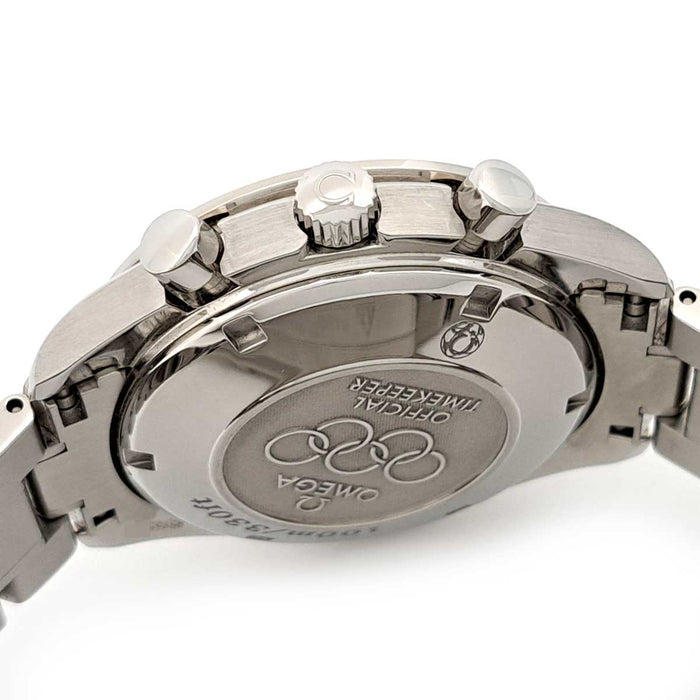 OMEGA 
Speedmaster Date Collection olympique 
avec boîte et papiers