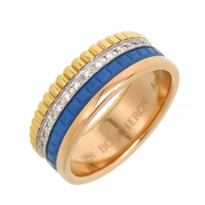 Boucheron 
キャトル ブルー ダイヤモンド リング スモール