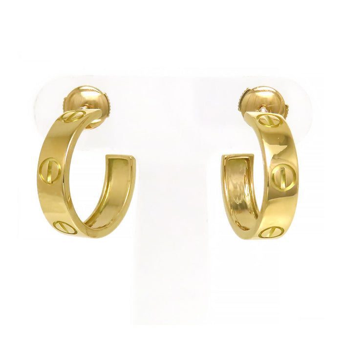 CARTIER 
ラブ フープ ピアス