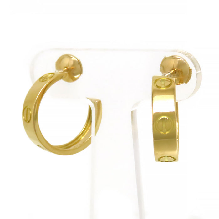 CARTIER 
ラブ フープ ピアス