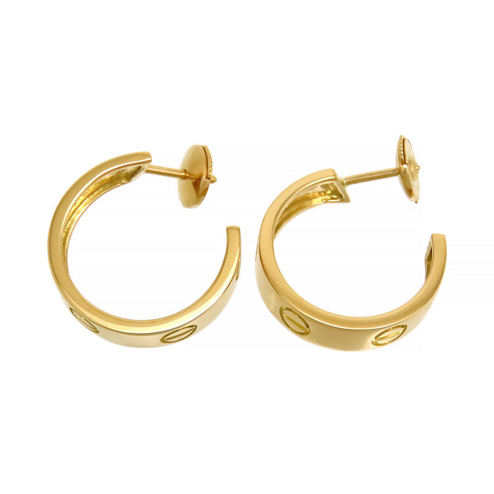 CARTIER 
ラブ フープ ピアス