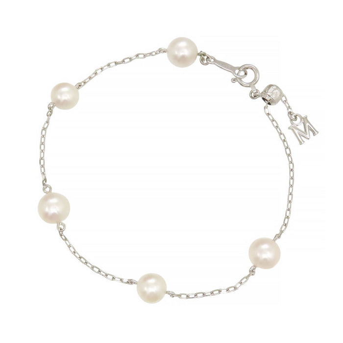 MIKIMOTO Akoya Pearl Station Bracelet