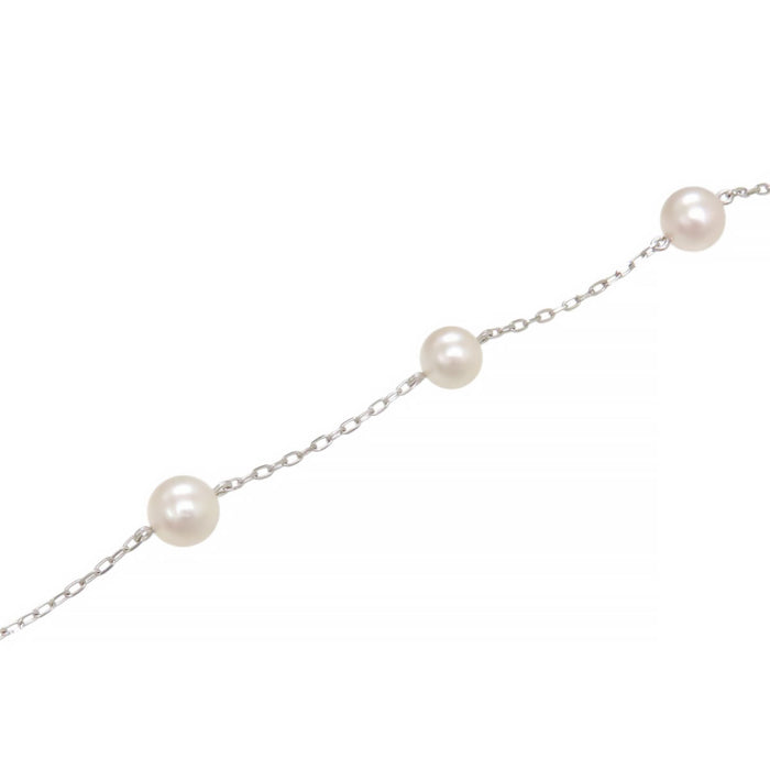 MIKIMOTO Akoya Pearl Station Bracelet