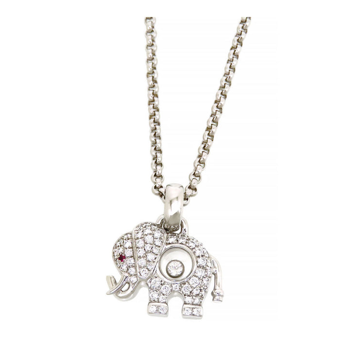 Chopard 
Happy Diamonds Elephant Necklace