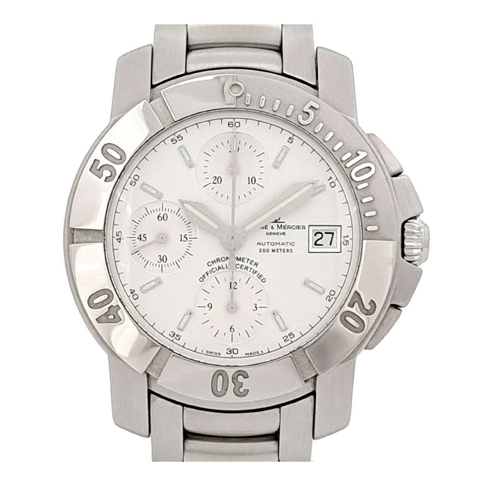 Baume & Mercier 
ケープランド クロノグラフ 
ギャラ付