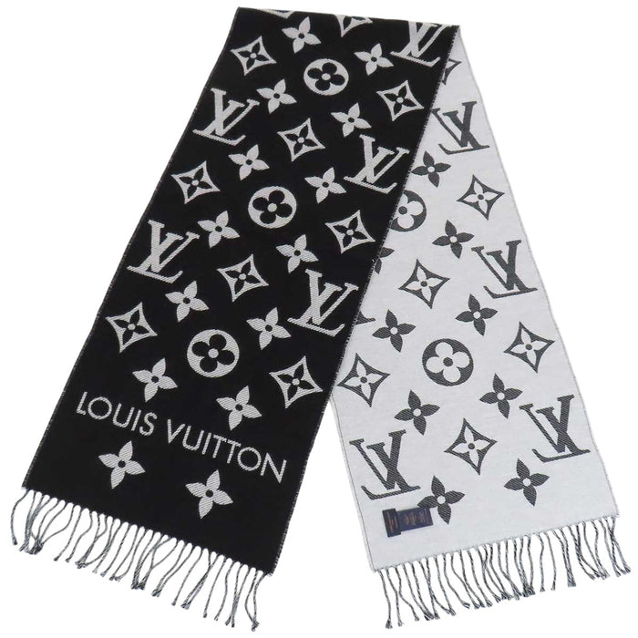 LOUIS VUITTON 
ロゴ ウール 
マフラー LV エセンシャル 
モノグラム