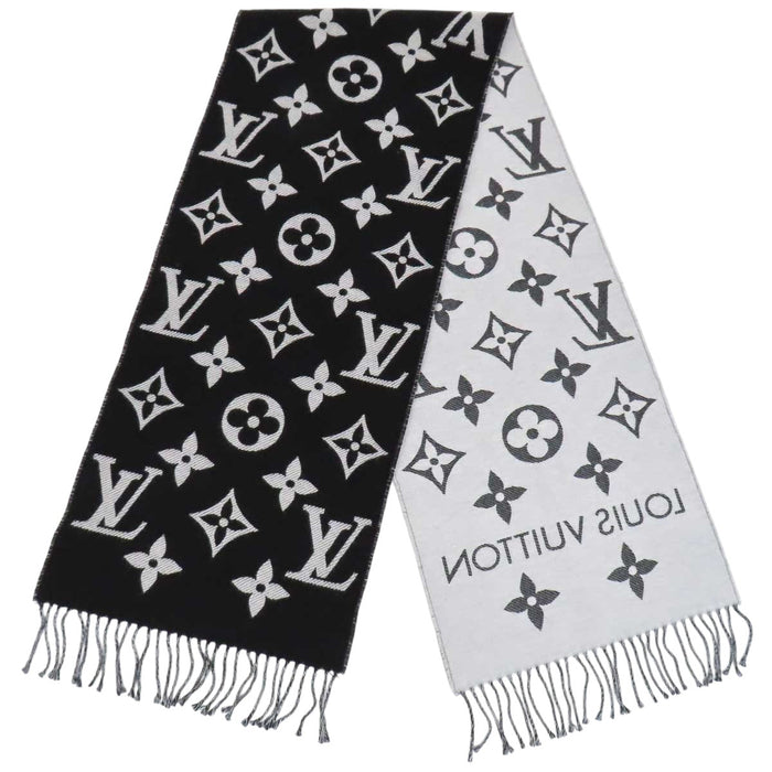 LOUIS VUITTON 
ロゴ ウール 
マフラー LV エセンシャル 
モノグラム