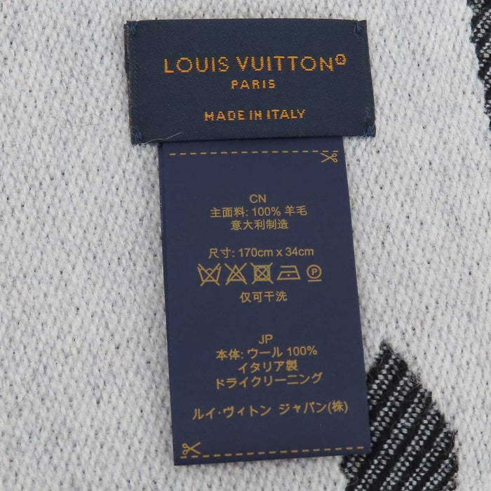 LOUIS VUITTON 
ロゴ ウール 
マフラー LV エセンシャル 
モノグラム