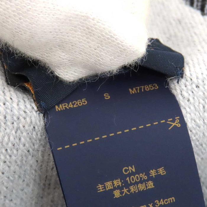 LOUIS VUITTON 
ロゴ ウール 
マフラー LV エセンシャル 
モノグラム