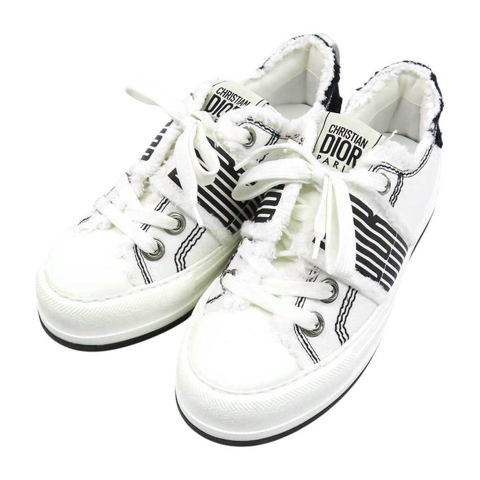 Dior 
25SS ウォーキンディオール ロゴ フリンジ キャンバス レースアップ 
Walk'n'Dior プラットフォーム スニーカー