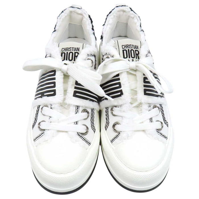 Dior 
25SS ウォーキンディオール ロゴ フリンジ キャンバス レースアップ 
Walk'n'Dior プラットフォーム スニーカー