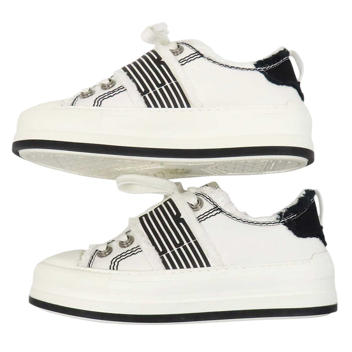 Dior 
25SS ウォーキンディオール ロゴ フリンジ キャンバス レースアップ 
Walk'n'Dior プラットフォーム スニーカー