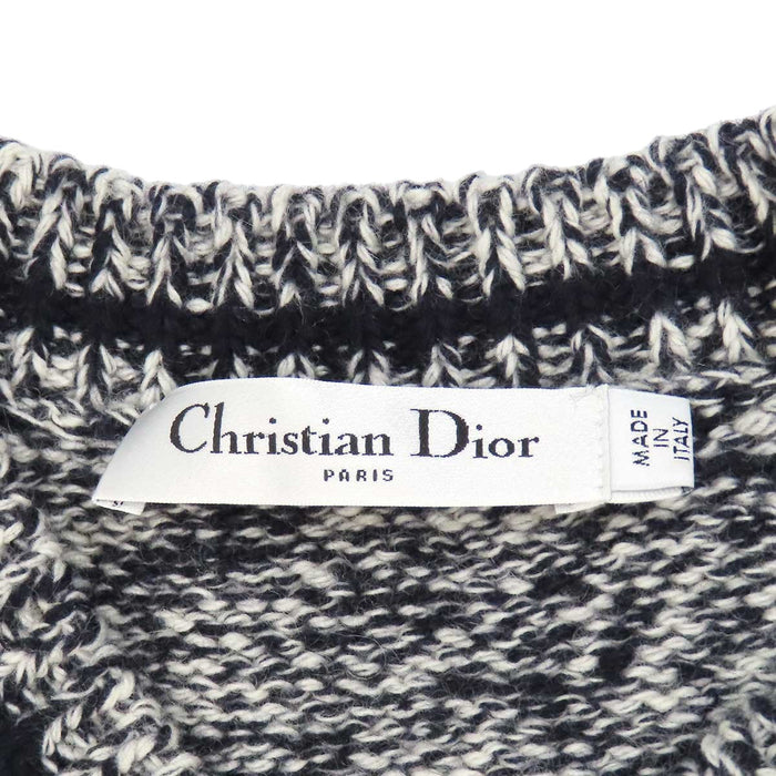 Dior 
ジレ シグネチャー Vネック 
ロゴ ニット ベスト 
クリスチャンディオール