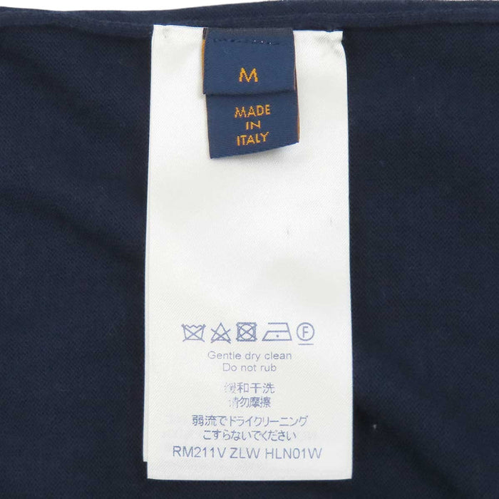 LOUIS VUITTON 
LV コットン 
ウォーターカラー モノグラム ショートスリーブ ニット