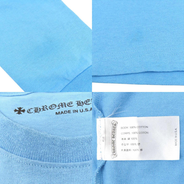 CHROME HEARTS 
CH MATTY BOY スクロールラベル ロゴ コットン 
マッティボーイ BRAIN NEW ロングスリーブ Tシャツ