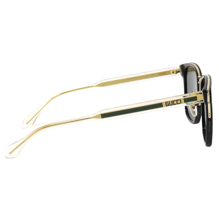 GUCCI 
Eyewear Wellington Clear 
Logo Temple Sunglasses