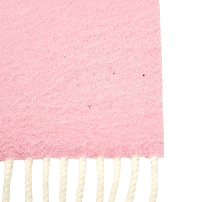 LOUIS VUITTON 
Écharpe Fluffygram 
à franges et logo